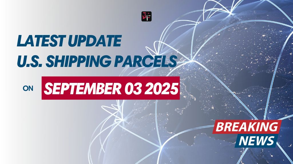 Important update: Latest situation with USA shipping parcels
