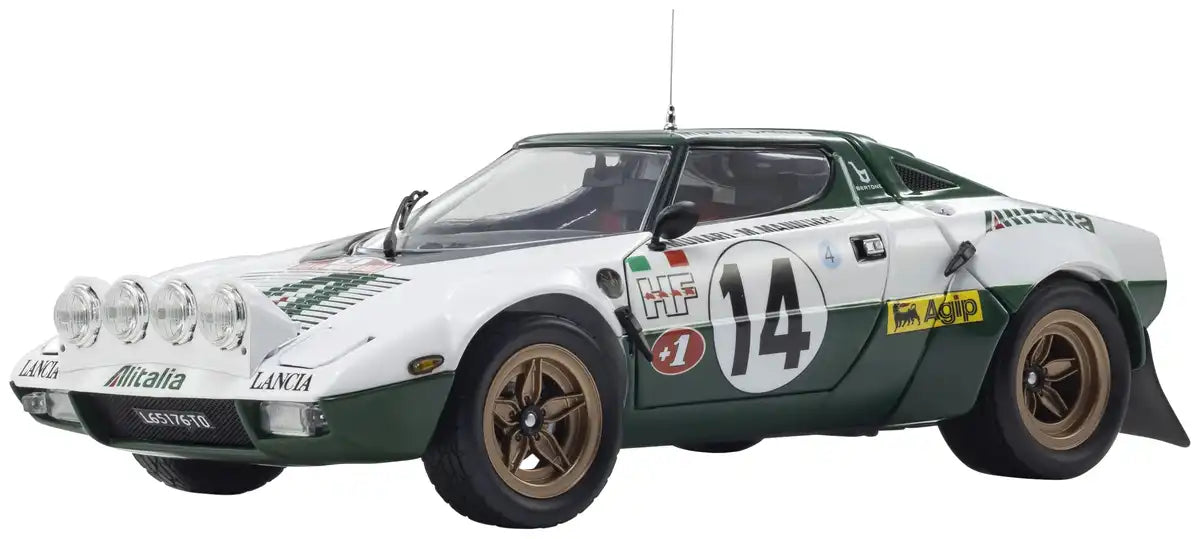 Kyosho 1/18 Scale Lancia Stratos HF Monte Carlo 1975 Winner Model KS08130E