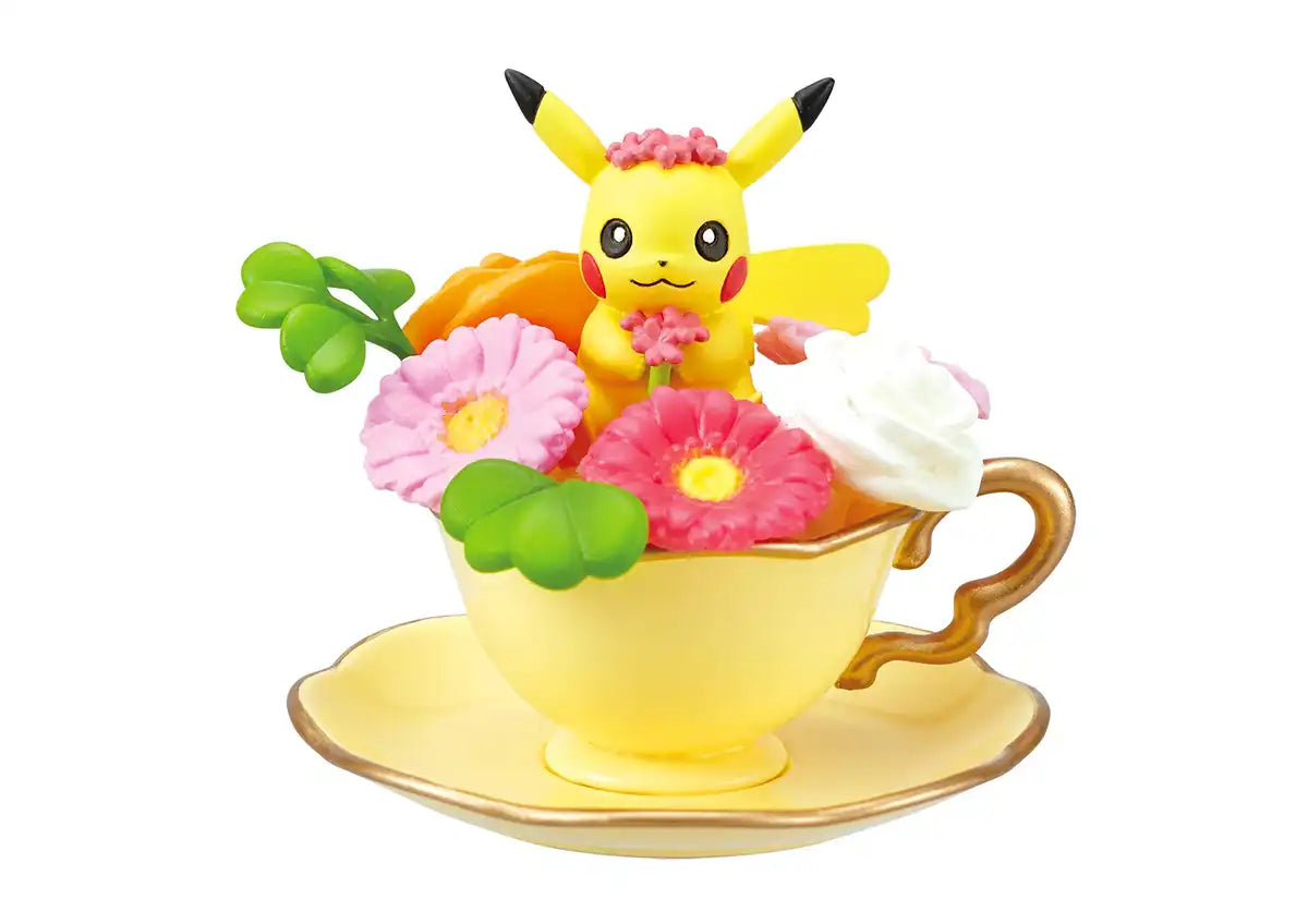 RE-MENT Pokemon Floral Cup Collection 2 Box 6 Pcs Complete Set- Japan Figure Store - #1 Bring To You The Best Japanese Goods