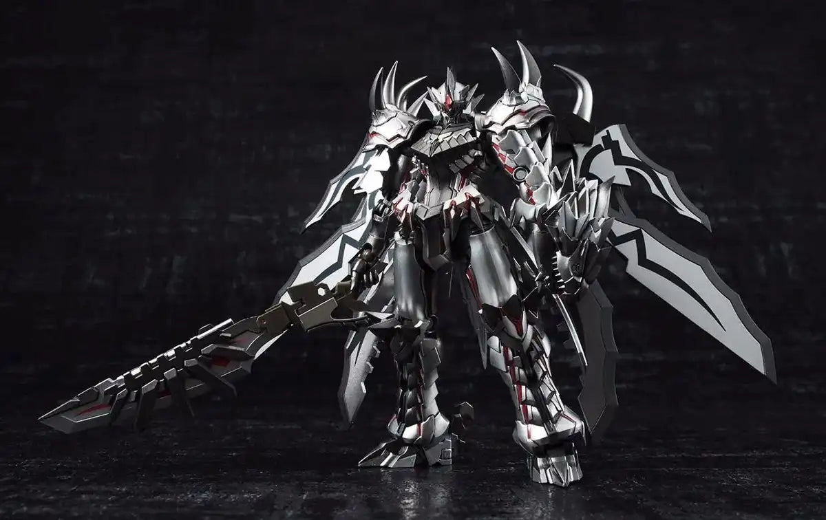Chogokin Monster Hunter Class G Transformation Liolaeus Weathering Silver Japan- Japan Figure Store - #1 Bring To You The Best Japanese Goods