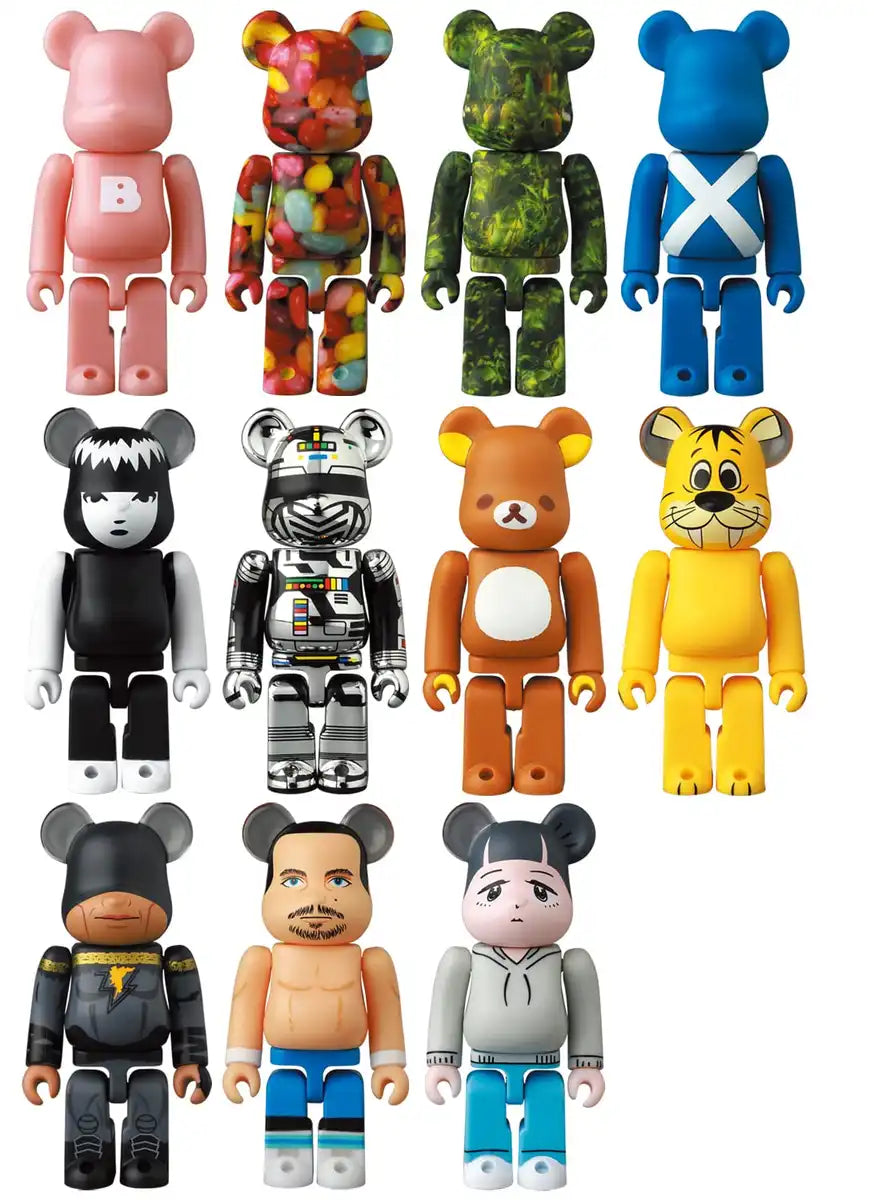 Medicom Toy Bearbrick S45 70mm 24pcs Box Painted Figures- Japan Figure Store - #1 Bring To You The Best Japanese Goods