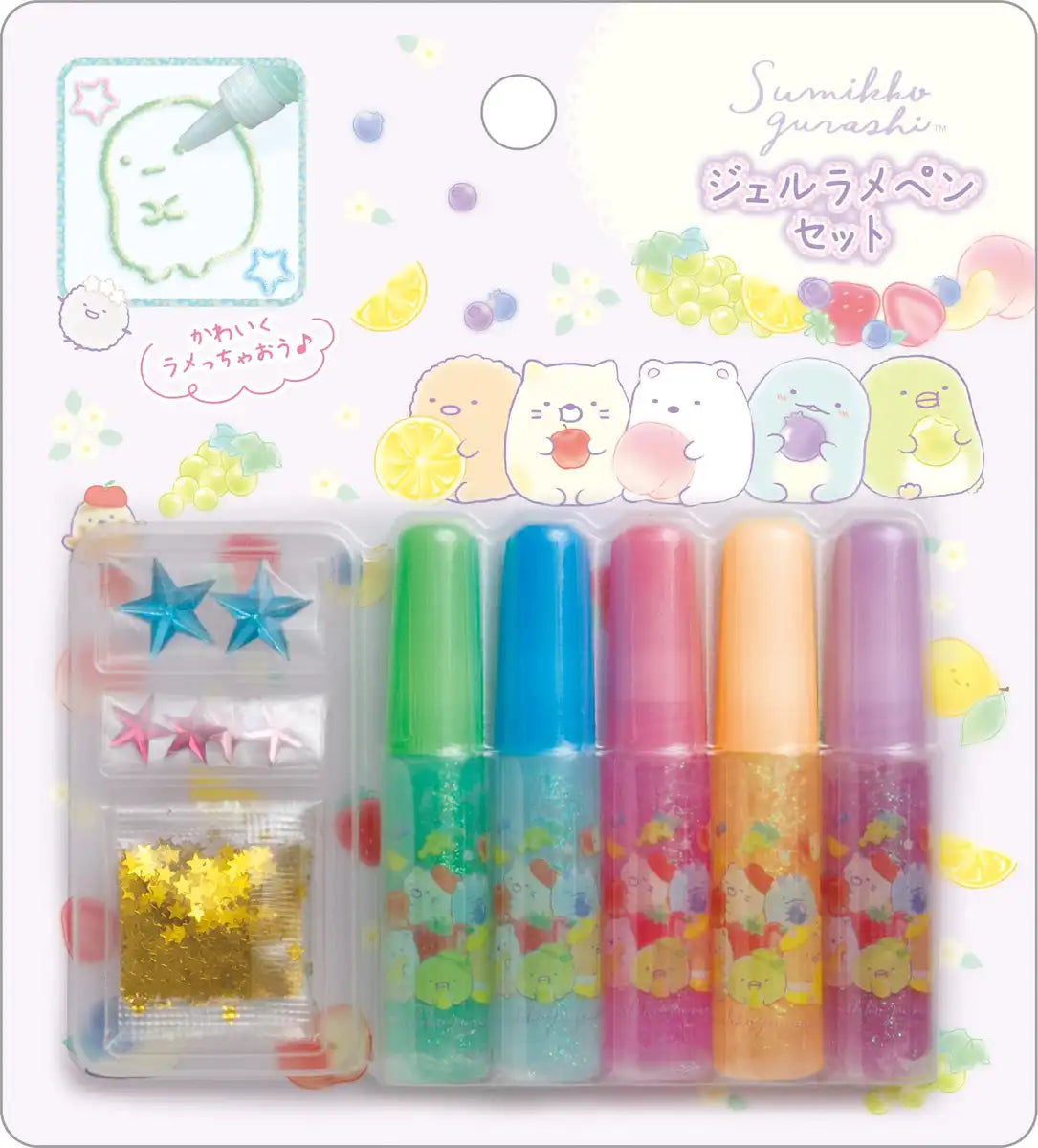 San-X Sumikko Gurashi Gel Lame Pen Set Pr05901- Japan Figure Store - #1 Bring To You The Best Japanese Goods