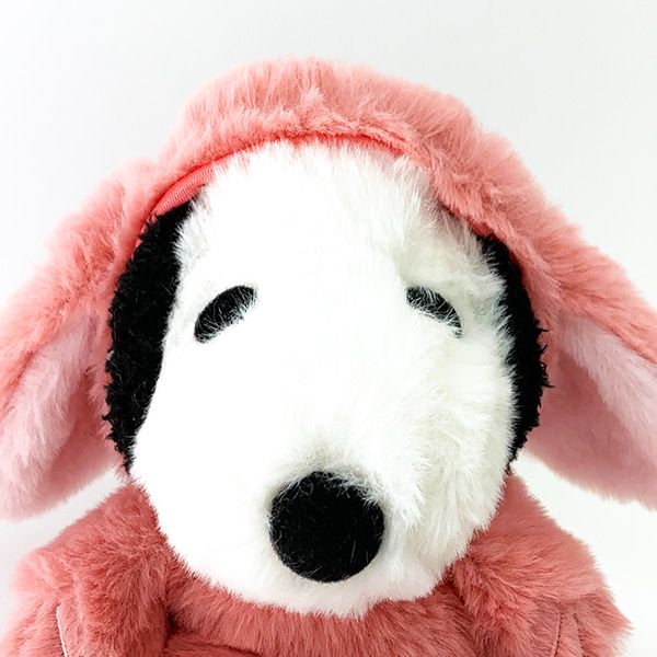 NAKAJIMA Snoopy Fuwakuta Plush Doll Lop Year Bunny Pink- Japan Figure Store - #1 Bring To You The Best Japanese Goods