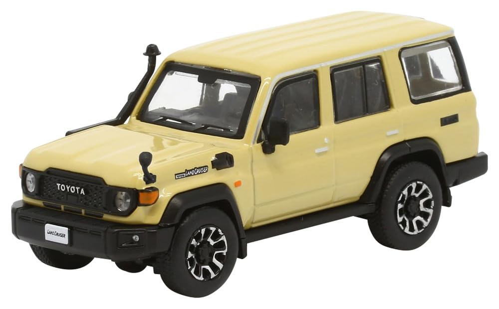Model1 1/64 Toyota Land Cruiser 70 C33171 Beige RHD Diecast Model Car- Japan Figure Store - #1 Bring To You The Best Japanese Goods