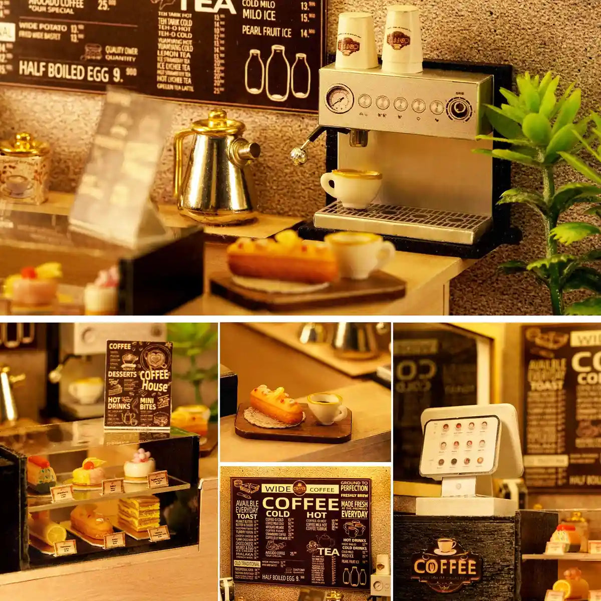 Spilay 1/24 Wooden Dollhouse Kit Set + LED Light Dustproof Cover 3D Puzzle Toy 14+- Japan Figure Store - #1 Bring To You The Best Japanese Goods