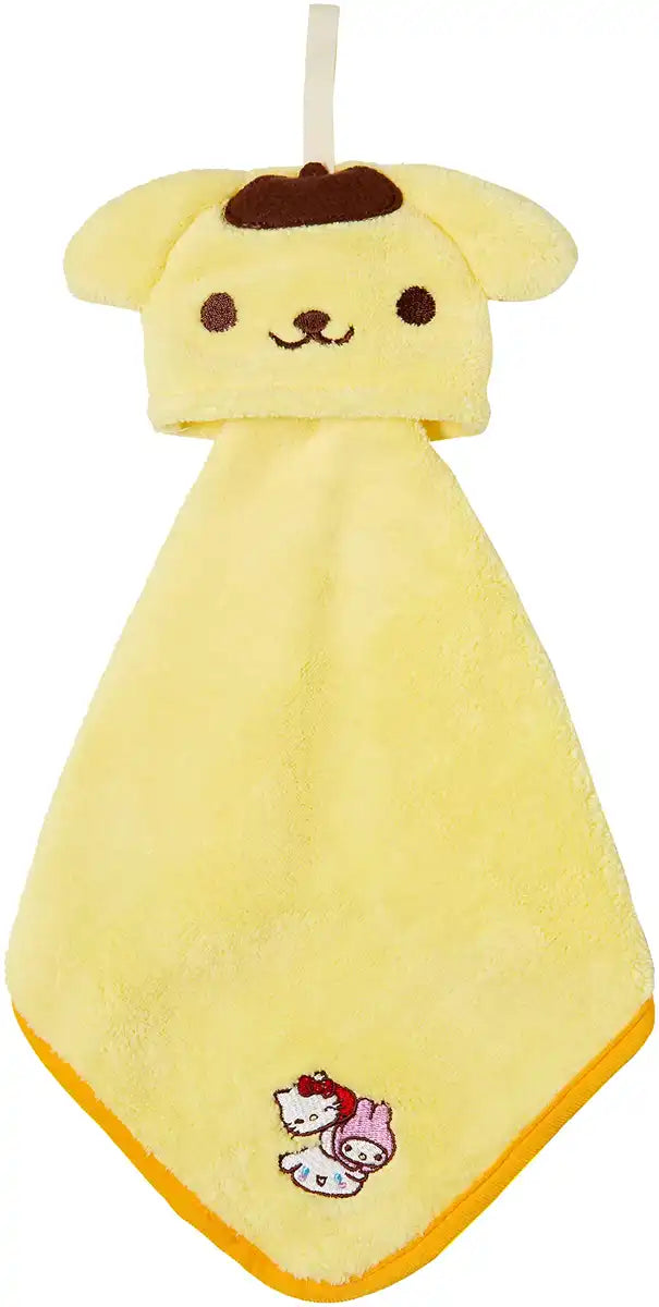 Marushin Loop Towel Micro Material Pom Pom Purin Mascot 9x15.5cm 25x25cm 3065013200- Japan Figure Store - #1 Bring To You The Best Japanese Goods
