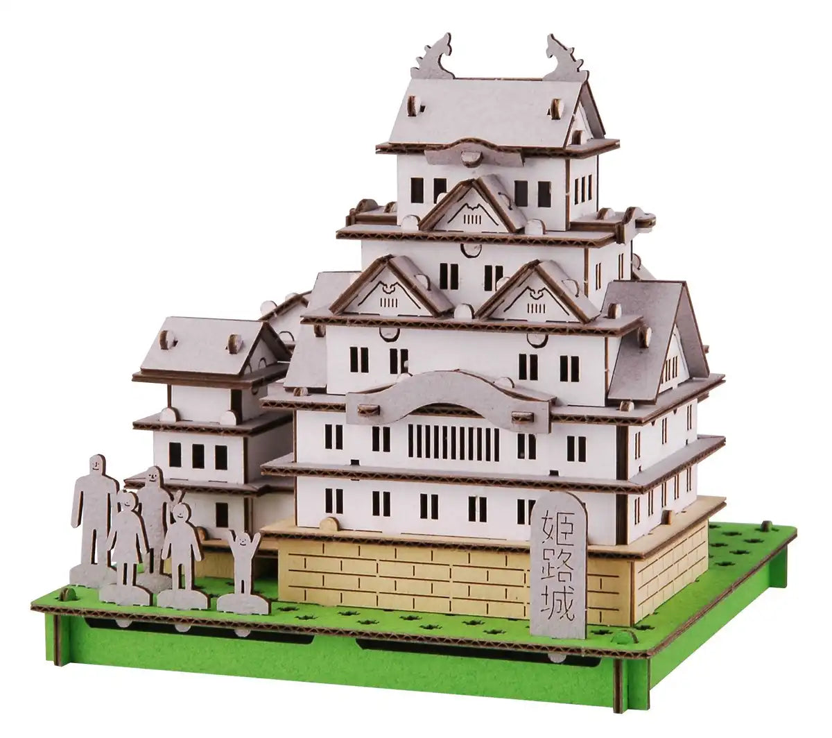 HACOMO - Pusupusu Paper Craft Himeji Castle- Japan Figure Store - #1 Bring To You The Best Japanese Goods