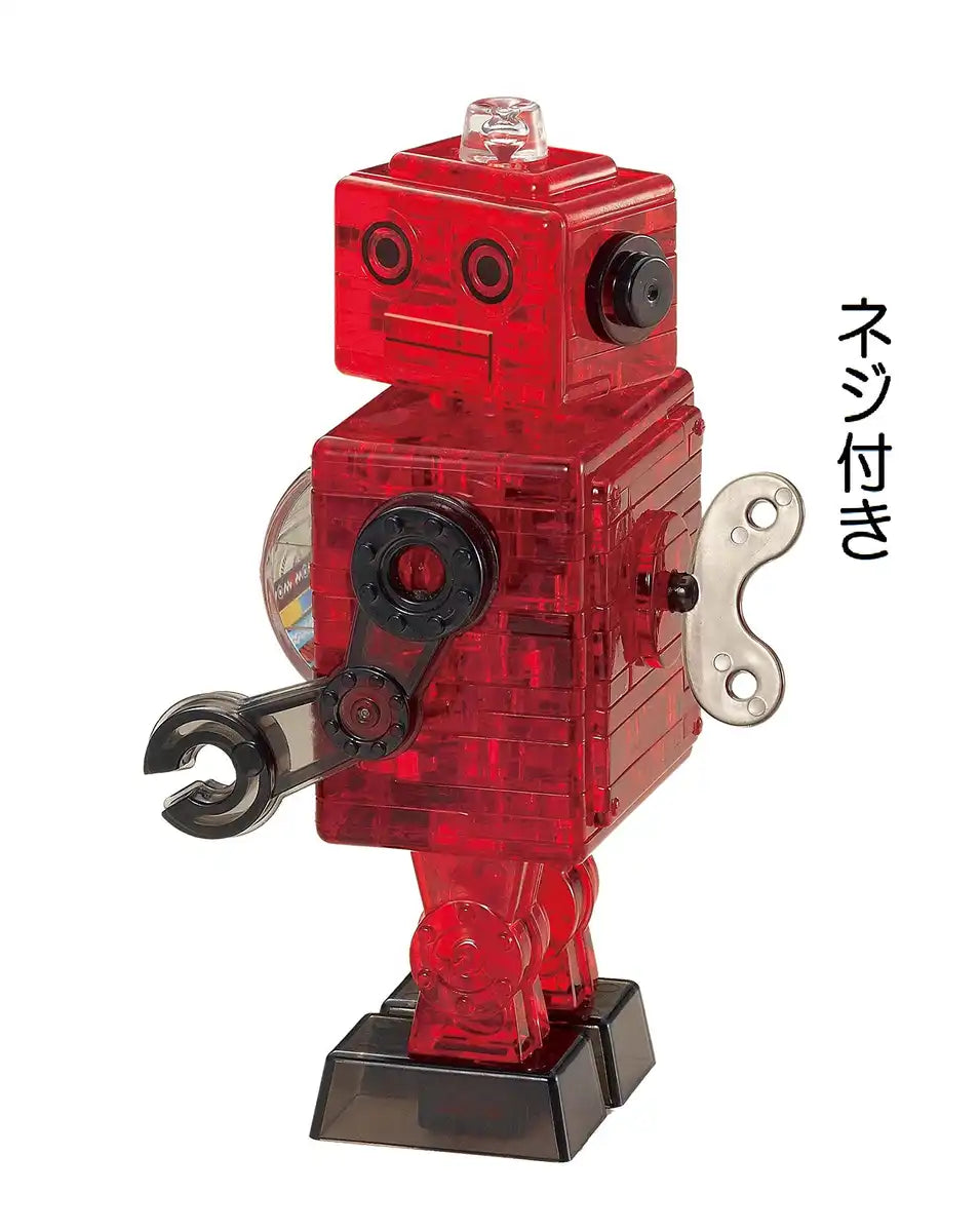 BEVERLY Crystal 3D Puzzle 50202 Robot Red- Japan Figure Store - #1 Bring To You The Best Japanese Goods