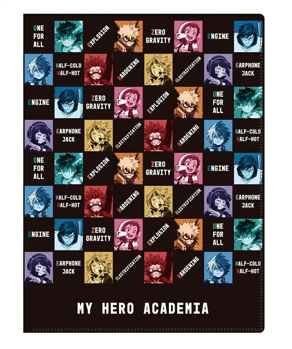 My Hero Academia Hard Cover 6P Clear File Block- Japan Figure Store - #1 Bring To You The Best Japanese Goods