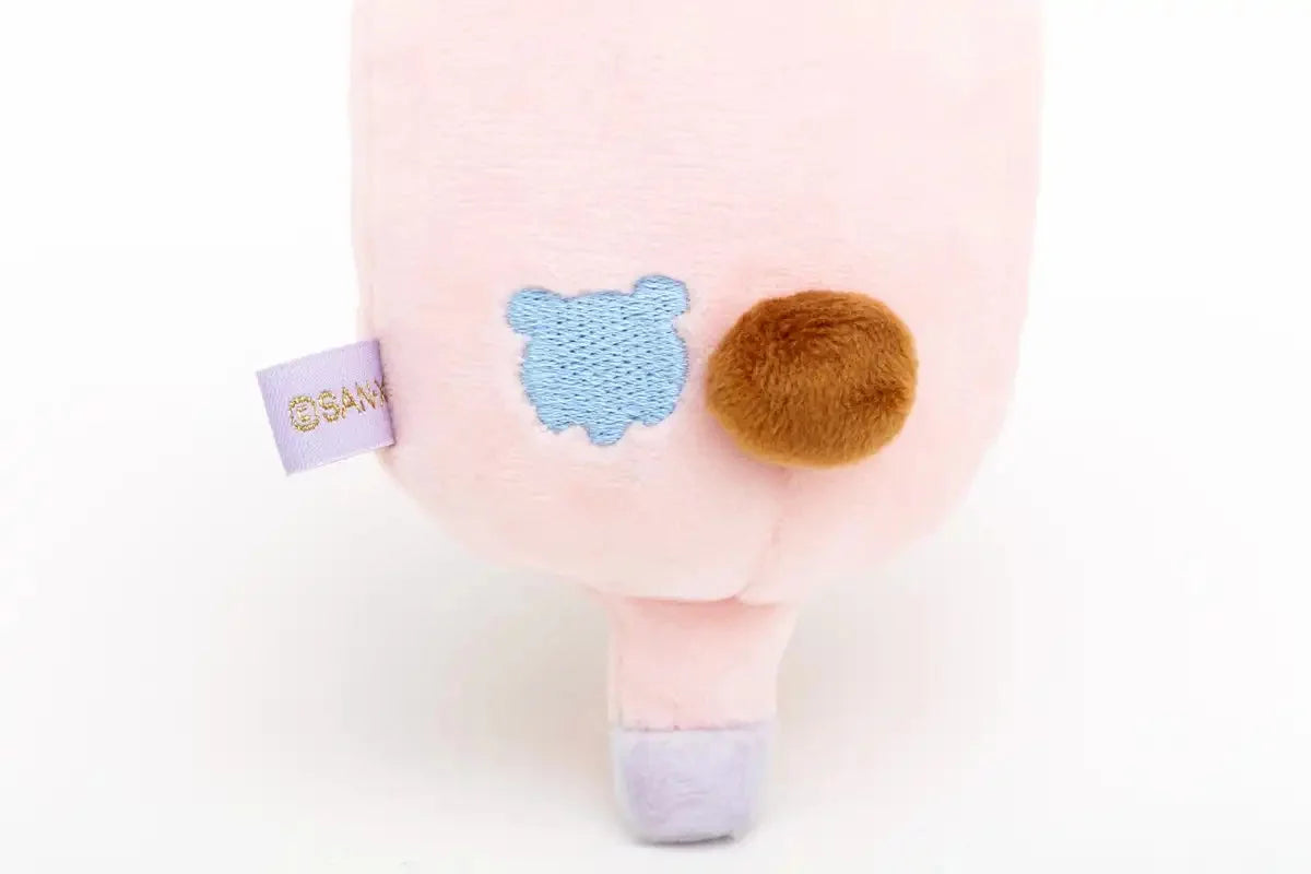 San-X Rilakkuma Doctor Plush Toy with Thermometer Key Chain 5.5x6.5x12.5cm Ages 6+- Japan Figure Store - #1 Bring To You The Best Japanese Goods