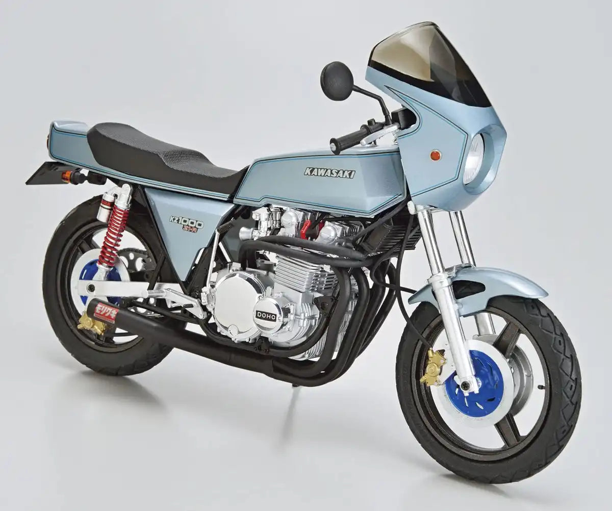 AOSHIMA Bike No.44 1/12 Kawasaki Z1-R W/Custom Parts Plastic Model- Japan Figure Store - #1 Bring To You The Best Japanese Goods