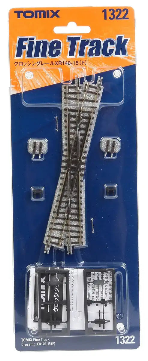 Tomytec Tomix N Gauge XR140-15 F 1322 Crossing Rail Railway Model Supplies- Japan Figure Store - #1 Bring To You The Best Japanese Goods