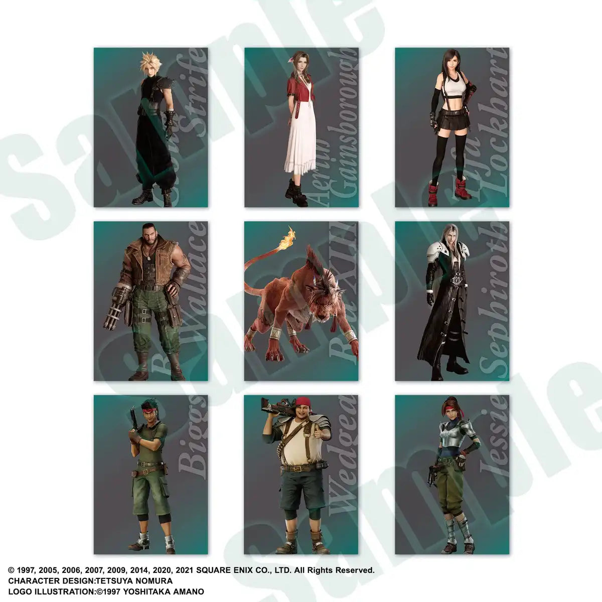Square Enix FFVII Anniversary Art Museum Digital Card+ (Box)- Japan Figure Store - #1 Bring To You The Best Japanese Goods