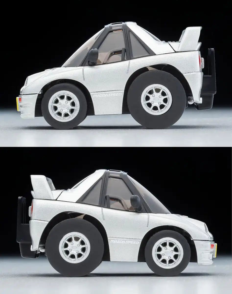 Tomytec Autozam Az-1 Mazdaspeed Silver Finished Choroq Zero Z-84A Car Model- Japan Figure Store - #1 Bring To You The Best Japanese Goods