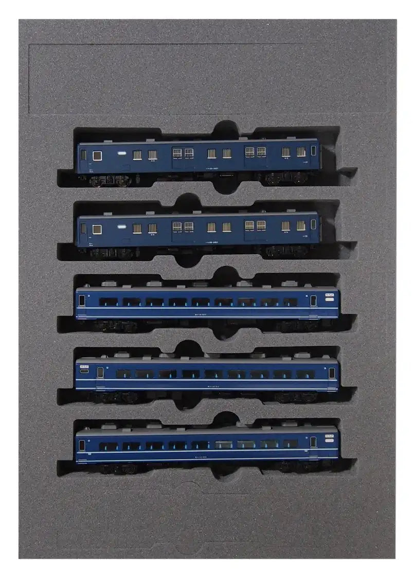 Kato N Gauge 14 Series: 5-Car Express Niseko Set Model Passenger Railway 10-1215- Japan Figure Store - #1 Bring To You The Best Japanese Goods
