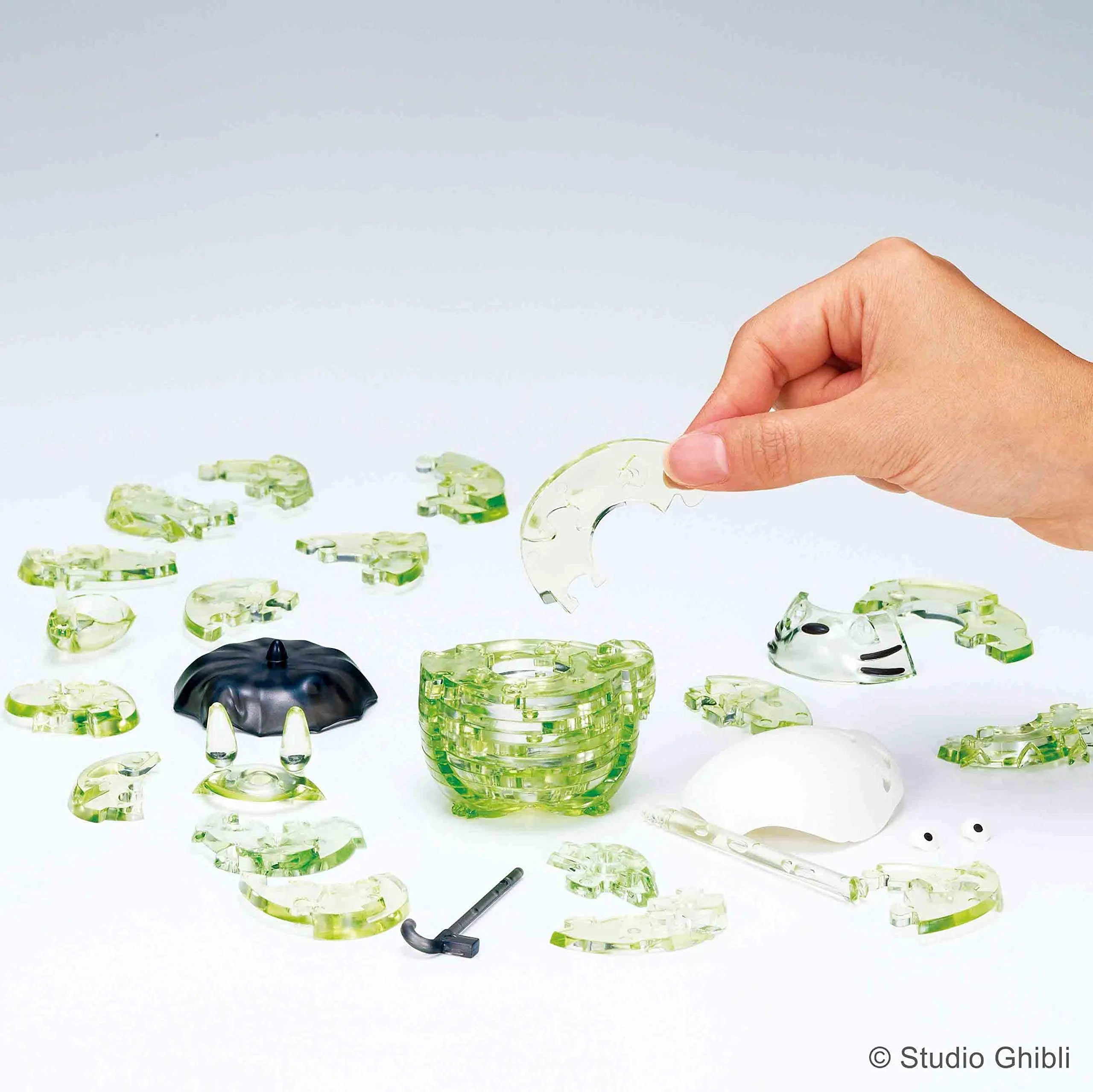 Beverly Crystal Puzzle Totoro Green 42 Pieces Japanese 3D Puzzle Figure- Japan Figure Store - #1 Bring To You The Best Japanese Goods