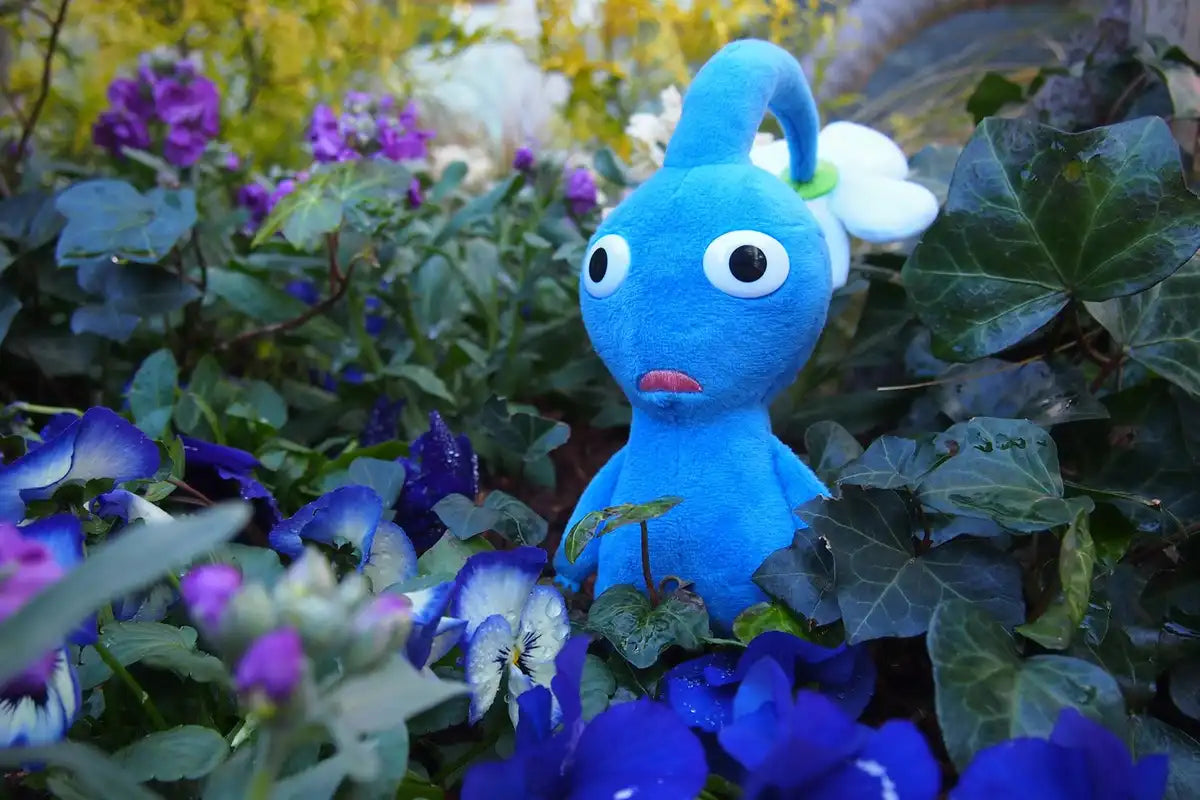 SAN-EI Blue Pikmin Plush Doll- Japan Figure Store - #1 Bring To You The Best Japanese Goods