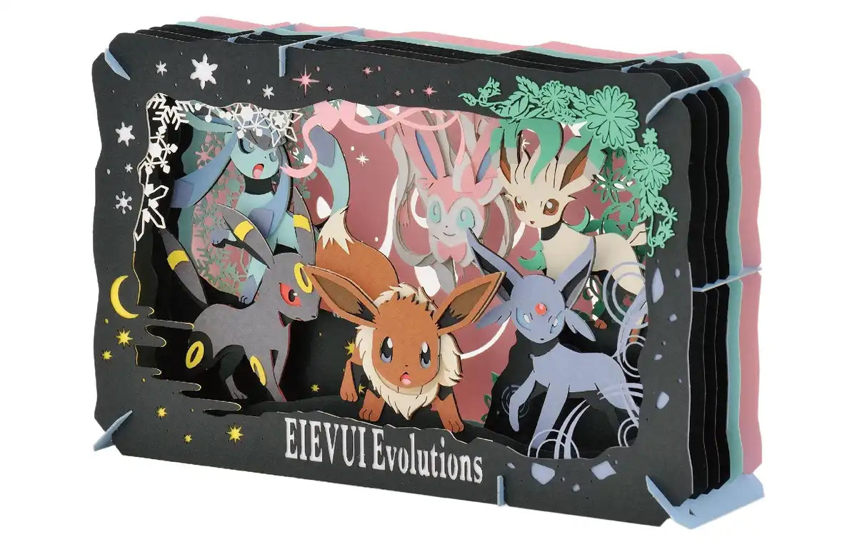 ENSKY Paper Theater Pt-L05 Pokemon Eevee Revolutions2- Japan Figure Store - #1 Bring To You The Best Japanese Goods