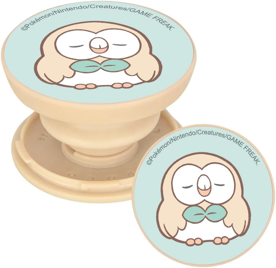 Smartphone Grip Rowlet Pokémon Poképeace Pocopoco- Japan Figure Store - #1 Bring To You The Best Japanese Goods