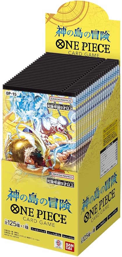 BANDAI One Piece Card Game Booster Box The Island of God OP-15 Box