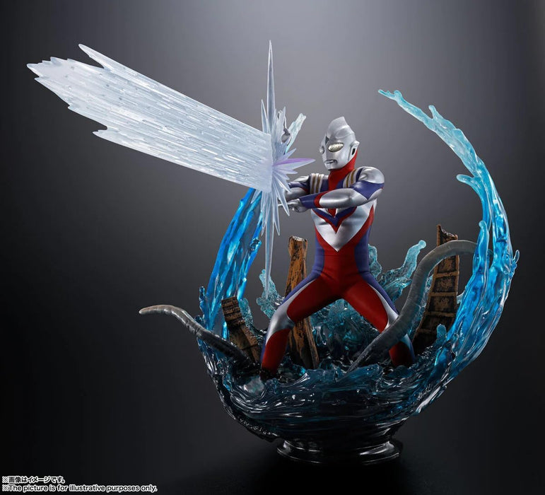 BANDAI Figuarts Zero Extra Battle Ultraman Tiga Multi Type Figure