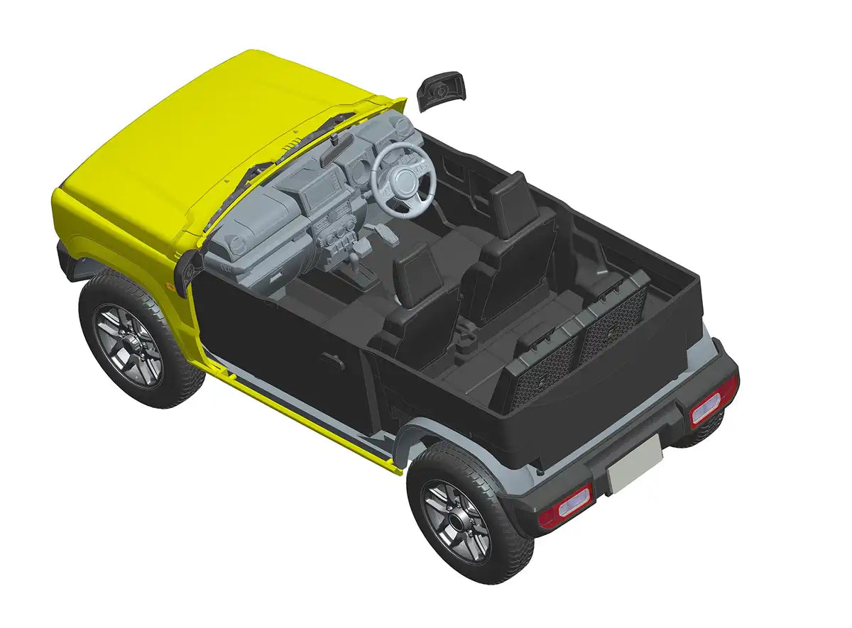 Fujimi Model 1/24 Car Next Series No.17 Suzuki Jimny Jb64 (Xc/Kinetic Yellow) Car Nx-17- Japan Figure Store - #1 Bring To You The Best Japanese Goods