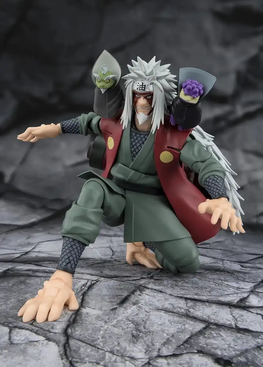Tamashii Nations Naruto S.H. Figuarts Jiraiya Sage Mode Set