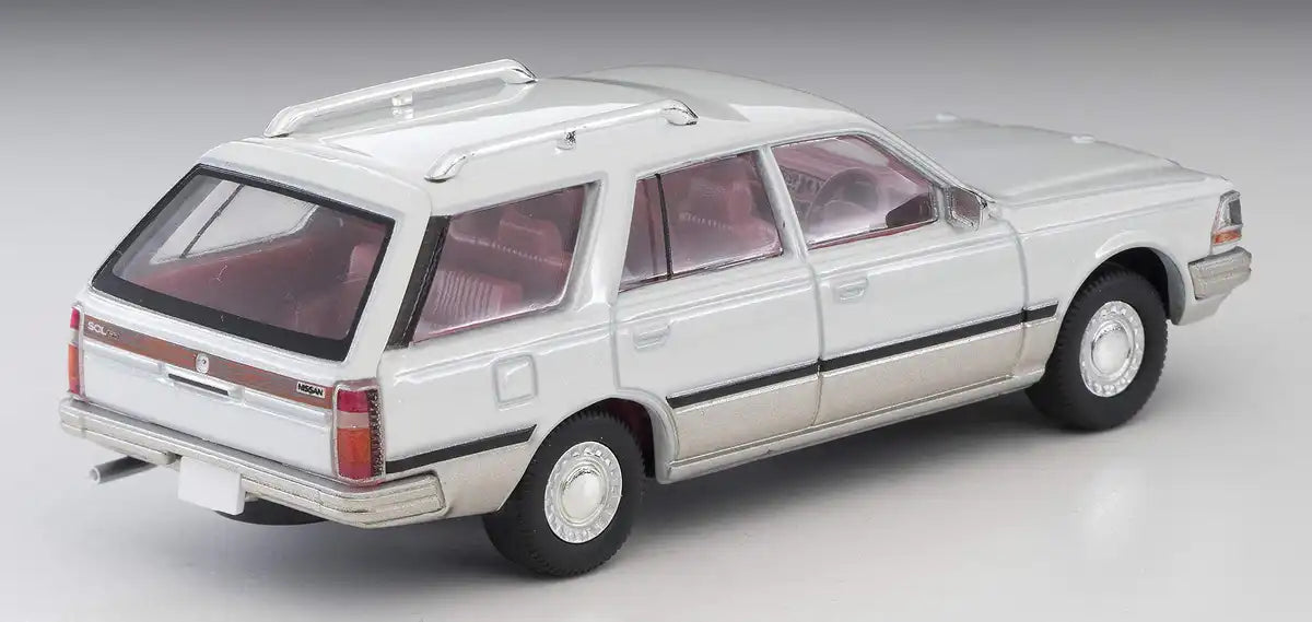 Tomytec Tomica Neo Nissan Cedric Wagon 1/64 Lv-N209A V20E Sgl Limited White Silver- Japan Figure Store - #1 Bring To You The Best Japanese Goods