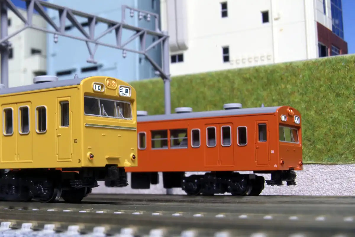 Kato N Gauge 103 Series 3-Car Set Canary Intermediate 10-1744D Railway Model Train- Japan Figure Store - #1 Bring To You The Best Japanese Goods