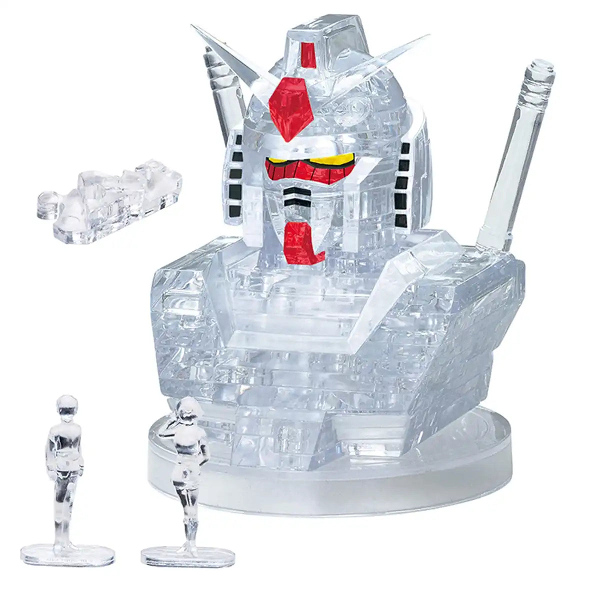 Beverly Crystal 3D Puzzle 50198 Rx-78-2 Gundam Clear Crystal Gundam Puzzles- Japan Figure Store - #1 Bring To You The Best Japanese Goods