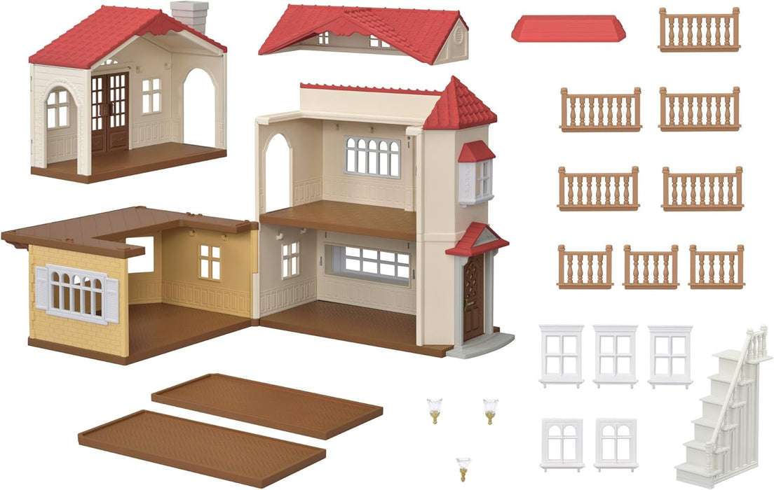 Epoch House With The Red Roof Sylvanian Families