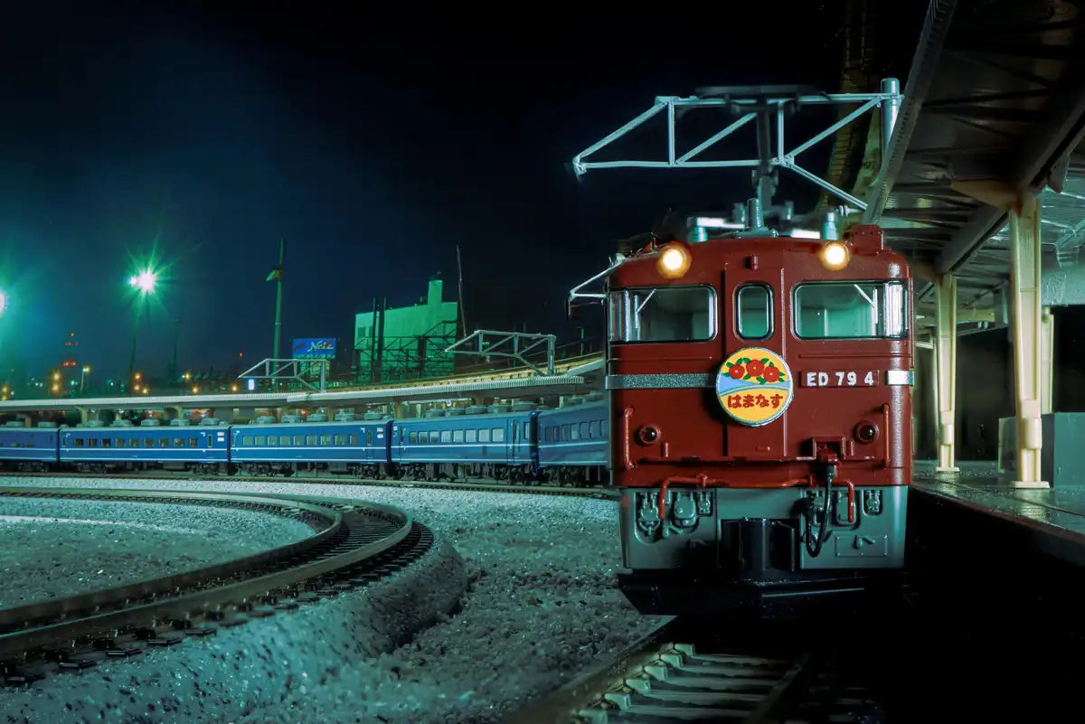 KATO N Gauge 7-Car Sleeper Express Hamanasu Railway Model 10-2105 Set