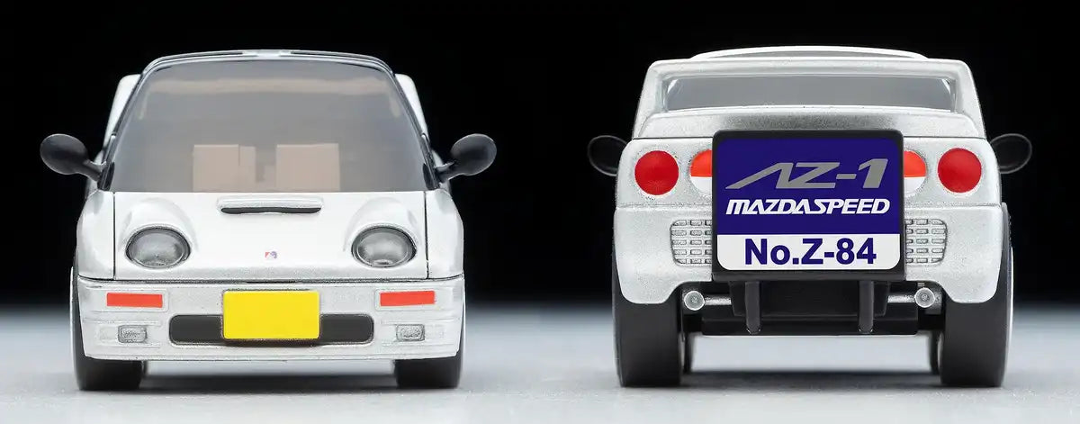 Tomytec Autozam Az-1 Mazdaspeed Silver Finished Choroq Zero Z-84A Car Model- Japan Figure Store - #1 Bring To You The Best Japanese Goods
