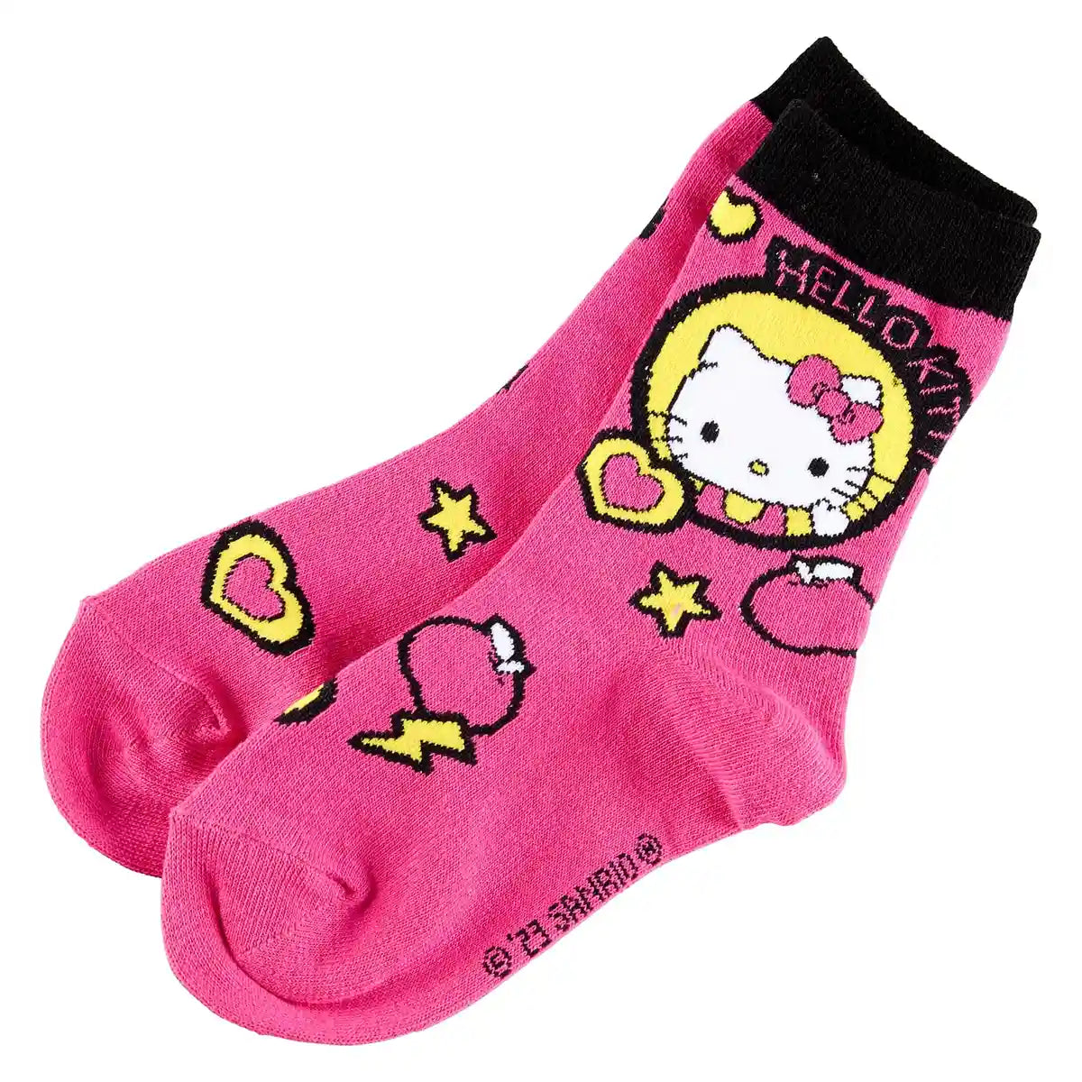 Sanrio Hot Pink Girls' Socks 4230041- Japan Figure Store - #1 Bring To You The Best Japanese Goods