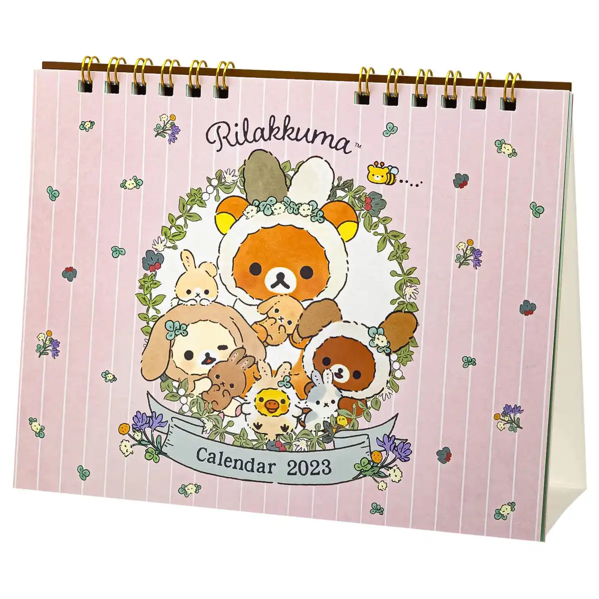 San-X Rilakkuma Calendar Tabletop CD37201 2023- Japan Figure Store - #1 Bring To You The Best Japanese Goods