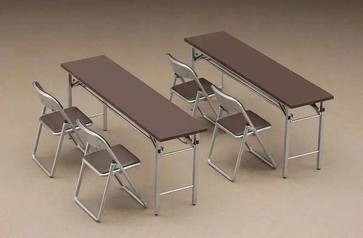 HASEGAWA - 1/12 Meeting Room Desk & Chair Plastic Model- Japan Figure Store - #1 Bring To You The Best Japanese Goods