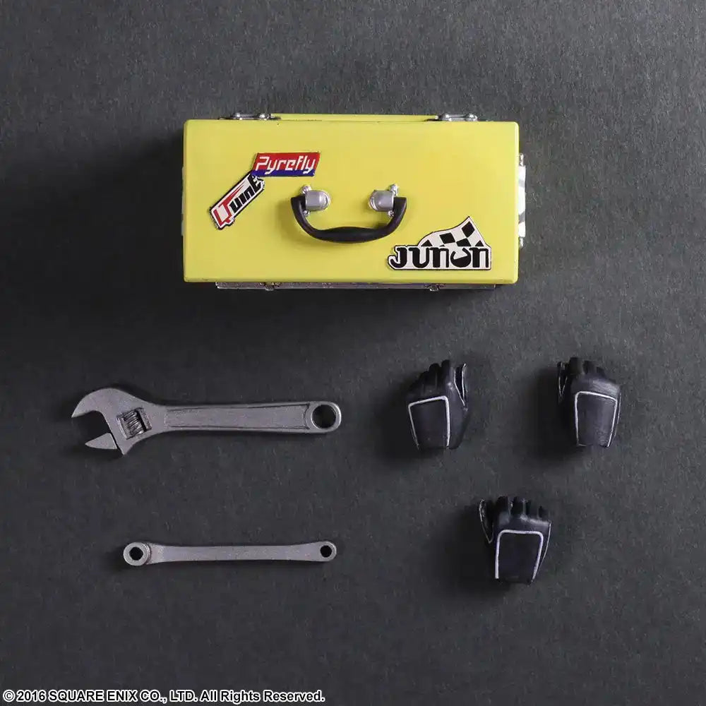 Play Arts Kai Final Fantasy Xv Sidney Allm Painted Action Figure- Japan Figure Store - #1 Bring To You The Best Japanese Goods