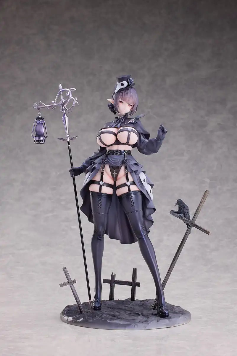 Hanabee 1/6 Scale Deluxe Plague Doctor Kara Figure - PVC & ABS Painted Model