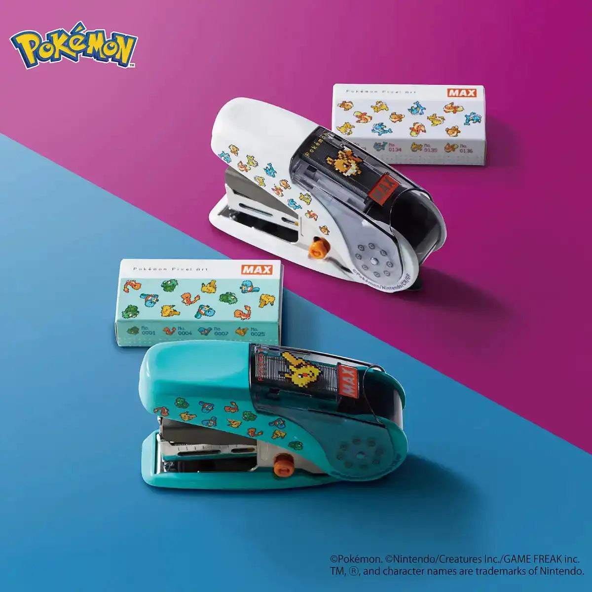 Max Stapler HD-10Nlk/Lb Pokemon Design 2- Japan Figure Store - #1 Bring To You The Best Japanese Goods