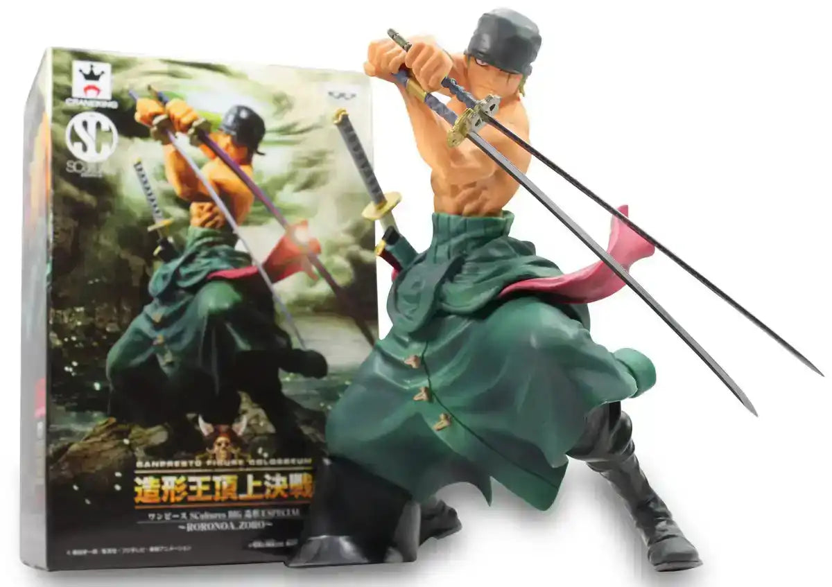 Banpresto One Piece Scultures Big Modeling King Special Roronoa Zoro Figure Japan 180Mm- Japan Figure Store - #1 Bring To You The Best Japanese Goods