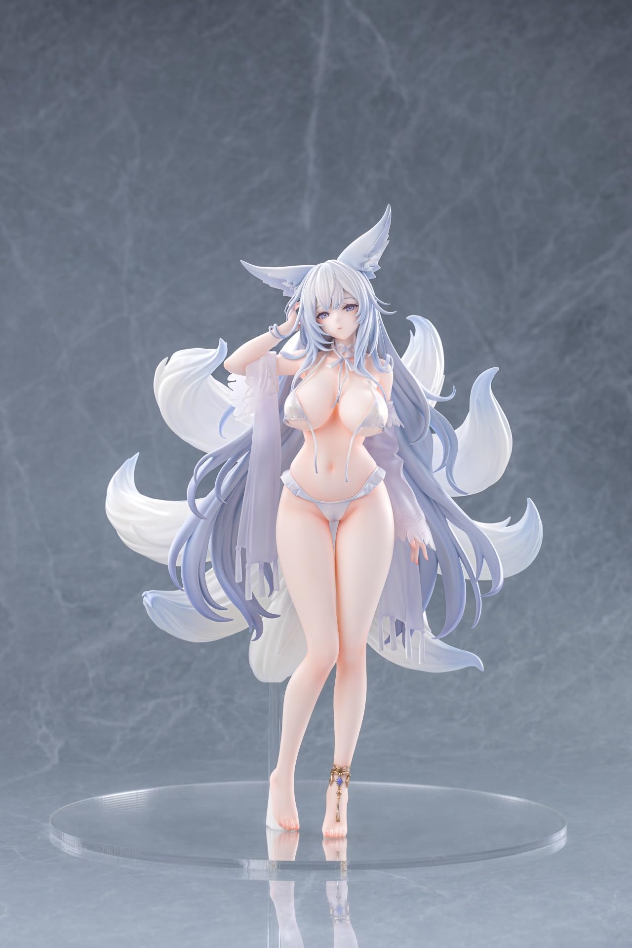 Amiami X Anigame Azur Lane Shinano Miyabi Figure 1/6 Scale 295mm PVC ABS