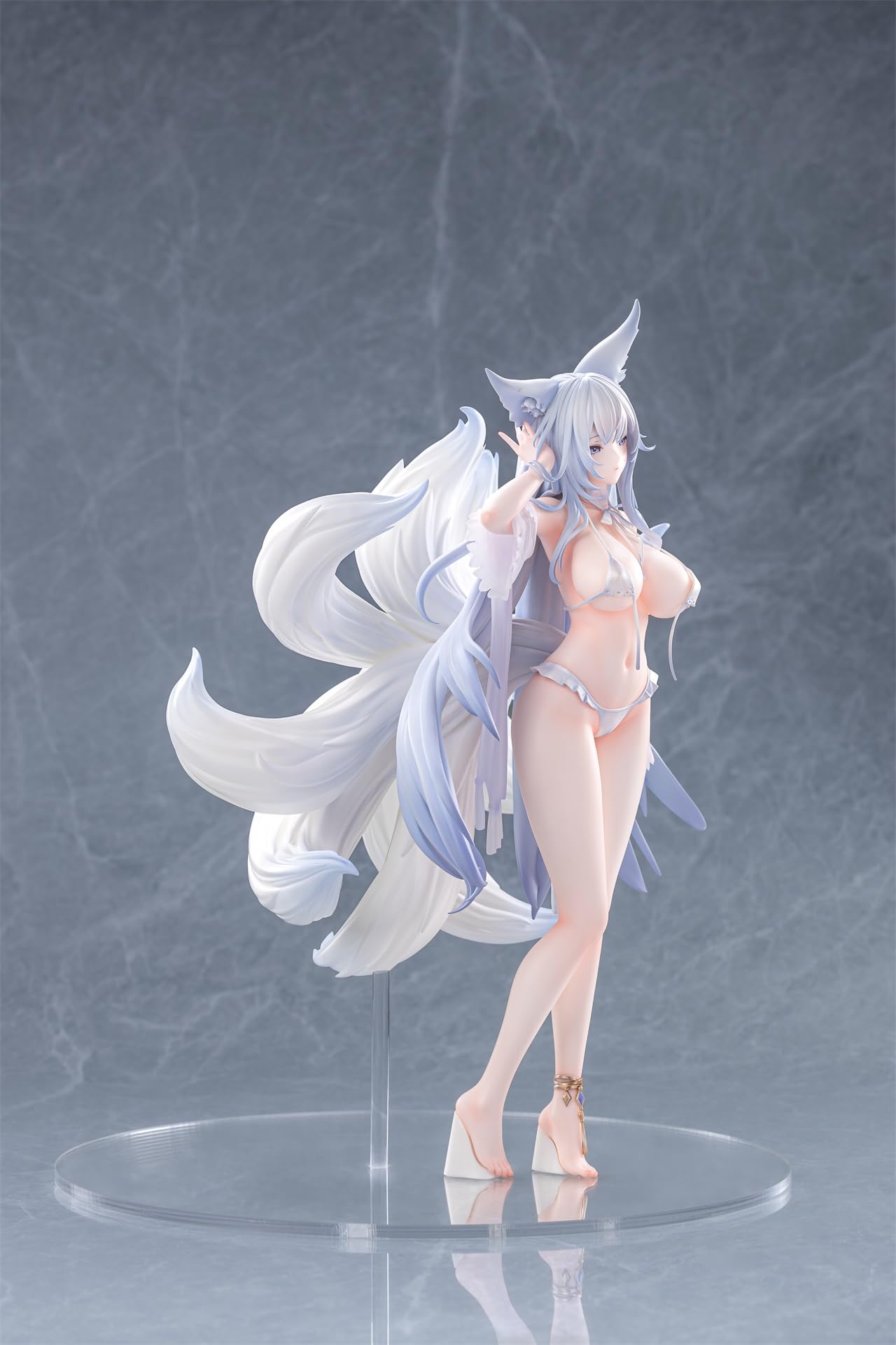 Amiami X Anigame Azur Lane Shinano Miyabi Figure 1/6 Scale 295mm PVC ABS