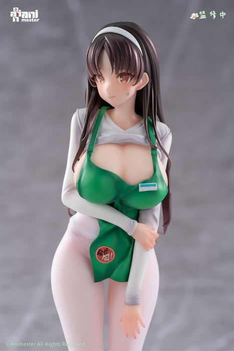 Figurine en PVC à l'échelle 1/6 de Hanamiya Mari de l'anime Animester, série Kind Clerk.