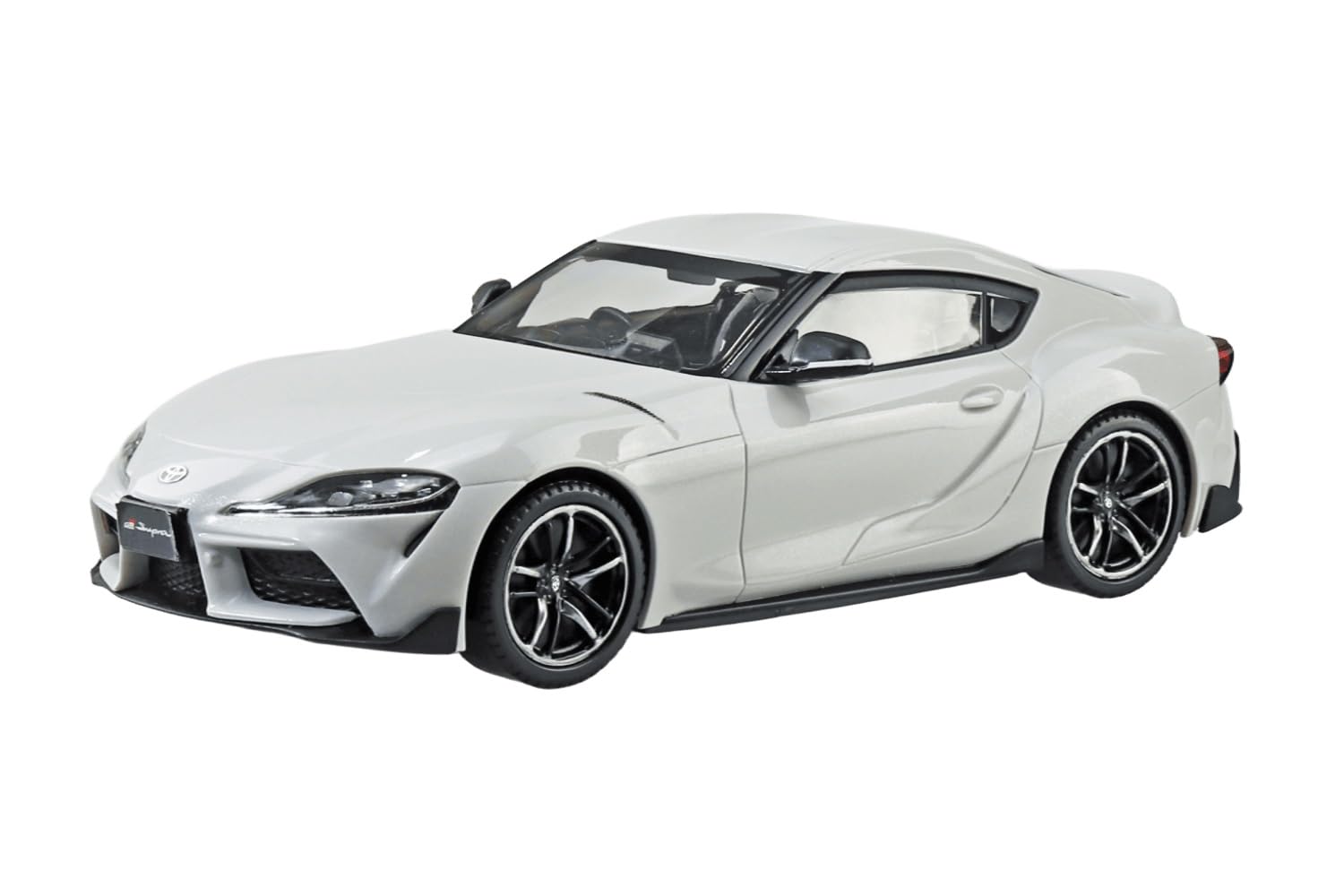Aoshima 1/32 Rakupla Snap Kit Toyota Gr Supra 2019 White Model