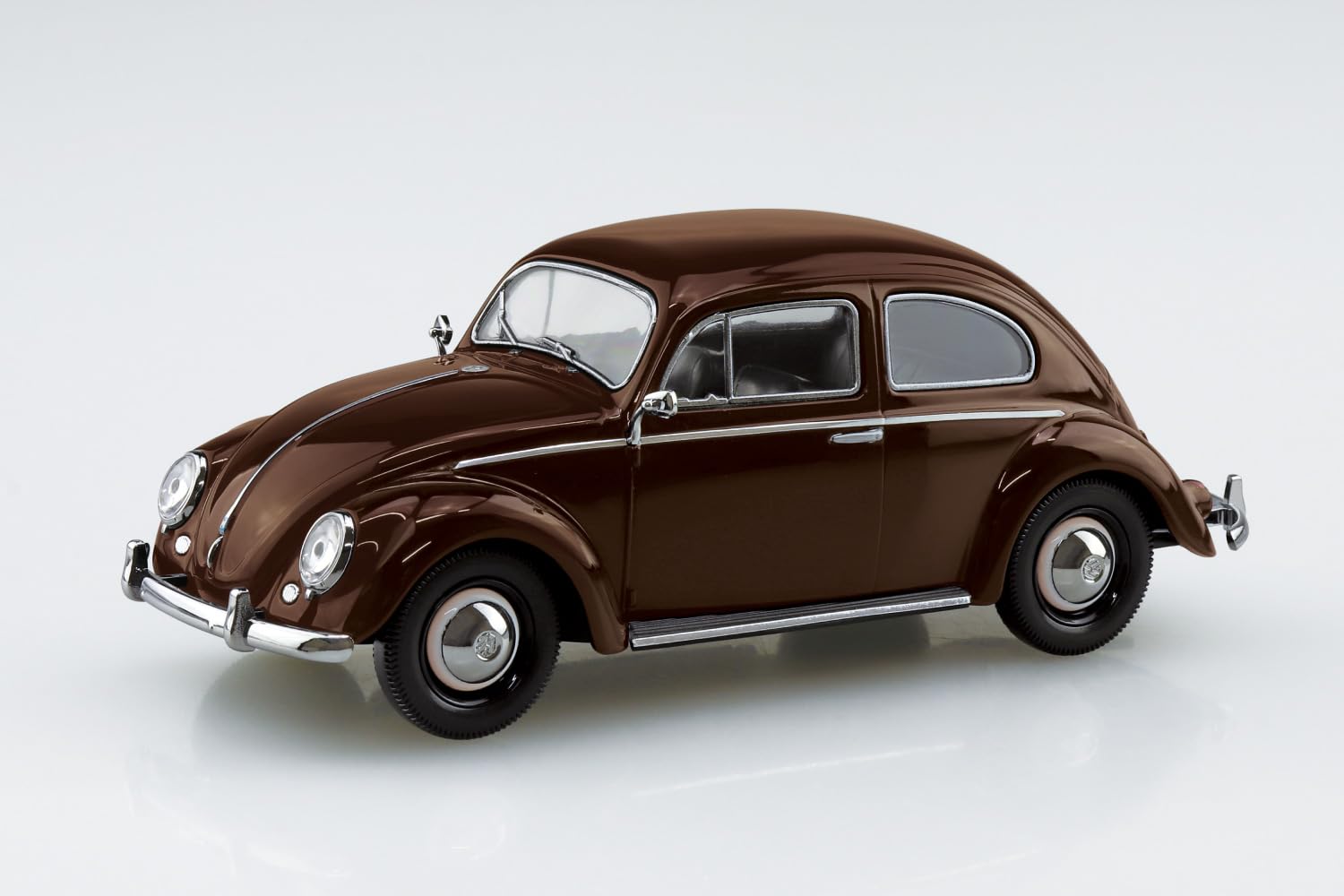 Aoshima 1/32 Rakupla Snap Kit Volkswagen Beetle Texas Brown Model