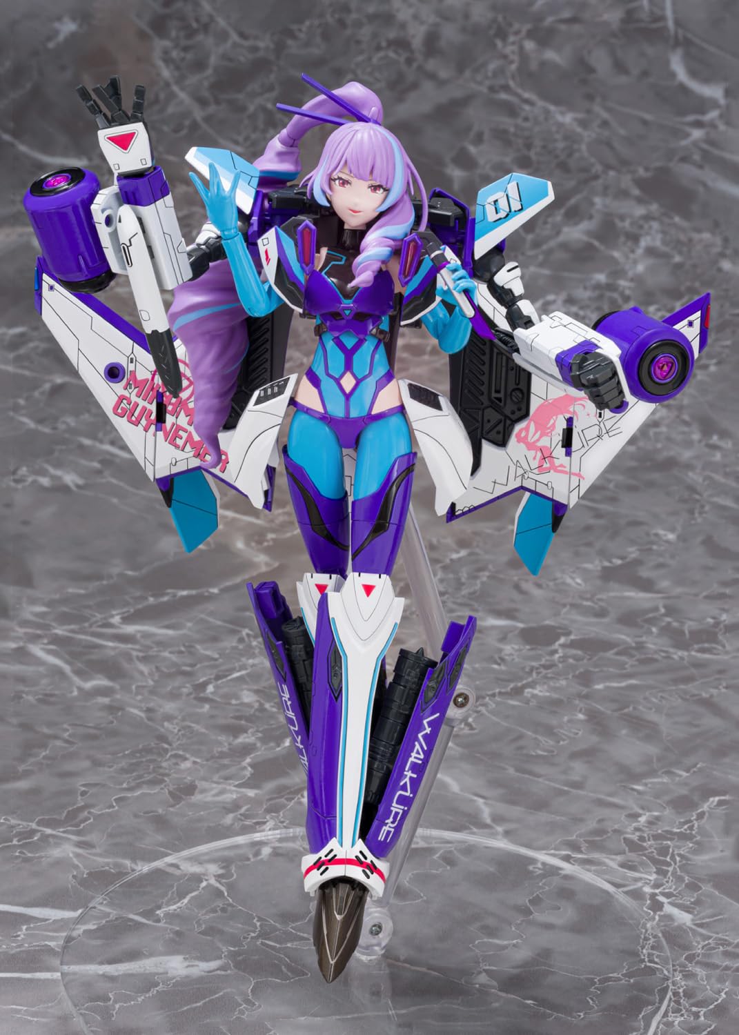 Aoshima VFG Macross Delta VF-31J Siegfried Mikumo Model Kit- Japan Figure Store - #1 Bring To You The Best Japanese Goods
