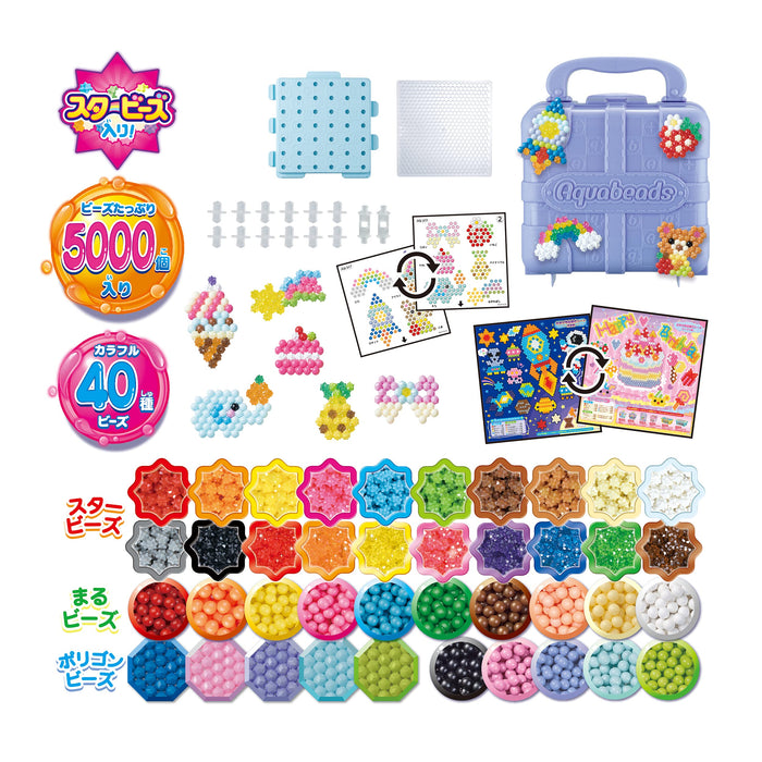 Epoch Aquabeads Set 5000 Beads Trunk AQ-317 for Kids Age 6+ Water Activated