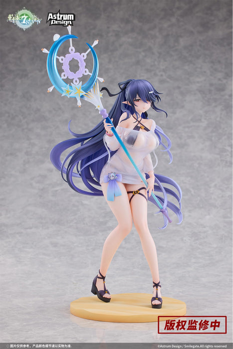 Figurine complète en PVC et ABS à l'échelle 1/7 d'Eda du festival Epic Seven d'Astrum Design.