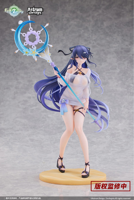 Figurine complète en PVC et ABS à l'échelle 1/7 d'Eda du festival Epic Seven d'Astrum Design.