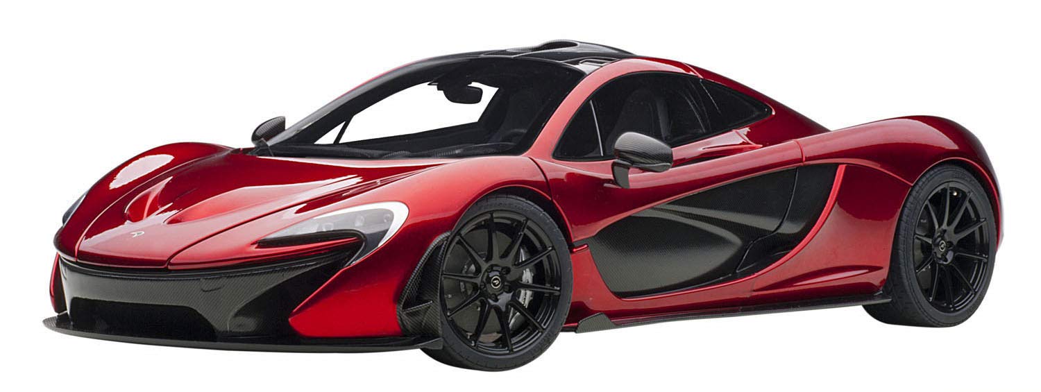 Autoart 1/12 Mclaren P1 Diecast Model Metallic Red Finished- Japan Figure Store - #1 Bring To You The Best Japanese Goods